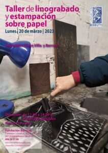 Cartel linograbado 2023